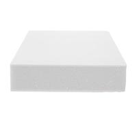 VILLCASE Plaque Modulaire Base Rectangulaire Structure Emboîtable en Mousse Blanche pour Modélisme Architectural pour Loisirs Créatifs et Enseignement