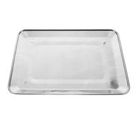 VILLCASE Plateau Argenté de Balance Électronique en Acier Inoxydable Stabilité, Accessoire pour Balance de Pesée Alimentaire et Plateforme Commerciale