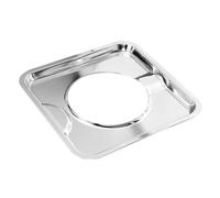 VILLCASE Plateau De Récupération Carré Pour Brûleur De Gaz à Bord Droit Lèche-frite Anti-débordement Compatible Cuisinière Électrique Et Grill Barbecue Facile à Nettoyer Et Antidérapant