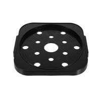 VILLCASE Plateau pour Bouteille de Gaz Propane en PP Noir, Support de Protection Stable Installation Facile Friction pour Réservoirs de Propane