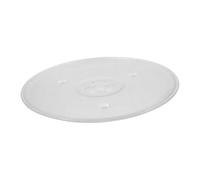 VILLCASE Plateau Verre de Remplacement pour Micro Ondes Tournante avec Base Accessoire pour Cuisson Réchauffage des Aliments