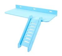 VILLCASE Plateforme pour Exercice et Décoration de Cage en PVC pour Hamster avec Échelle Résistante Solide et Difficile à Déformer