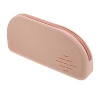 VILLCASE Pochette à Pinceaux de Maquillage en Silicone Légère Fermeture Éclair, pour Weekend Getaways, Compacte et Adaptée la Plupart des Paquet à Main