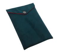 VILLCASE Pochette de Rangement Bouddhiste en Velours Vert Foncé Paquet de Rangement pour Textes Sacrés Paquet Décoratif Chinois Petit Format Protection Douce et Spacieuse pour Livres