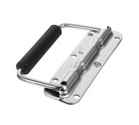 VILLCASE Poignée Armoire à Outils Pliante Acier Inoxydable Poignée Portable Pour Boîte à Outils Mécanisme à Ressort Pour Prise Confortable