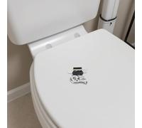 VILLCASE Poignée de Levage pour Abattant de Toilettes Argentée Outil Hygiénique pour Lève-Cuvette Compatible Personnes Âgées Accessoire Pratique pour Maison Bureau et Hôtel Levage