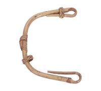 VILLCASE Poignée de théière remplaçante en rotin tressé 9-11 CM, anse arquée classique, compatible avec théières en fonte et poterie, facile à entretenir, adaptée à la préparation Gongfu