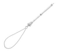 VILLCASE Pointeur de Lecture Biblique en Alliage de Zinc Argenté Résistant à L'usure Guide de Lecture pour Torah des Écritures