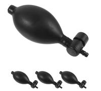 VILLCASE Pompe de Gonflage Manuelle en Latex 4 Pièces pour Tensiomètre Gonflage Rapide sans Électricité, Accessoire pour Appareil de Prise de Tension Bras