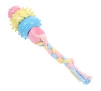 VILLCASE Portable pour Chiots Résistant Morsure à Mâcher Drôle pour Nettoyage des Dents Léger et Compact pour Énergie et Soin Dentaire des Chiens