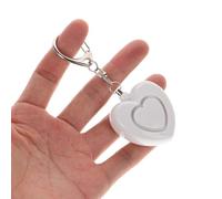 VILLCASE Porte-Clés Alarme Sos Portable de Cœur pour Femmes Mini Alarme Personnelle Légère avec Bouton Panique Son Puissant et Étanche Accessoire Clé Sécurité pour Urgence Extérieure