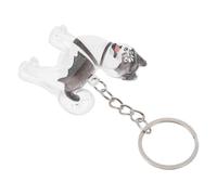 VILLCASE Porte-clés Breloque Poils D’Animaux Capsule Abs Transparent | Conservation Scellée, Format Compact et Léger, Design Peu Encombrant, pour Voyages et Usages Quotidiens