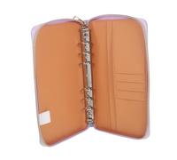 VILLCASE Portefeuille Pour Carnet De Budget Couverture En Pu Classeur Budgétaire Classeur Pour Système Budgétaire Pochette De Rangement