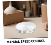 VILLCASE Pottery Throwing Tool Ceramic Trimming Turntable Manual Alloy Spinner For Precise Clay Modeling And Hand Controlled Speed