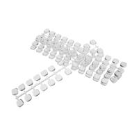 VILLCASE Présentoir à Ongles en Plastique 120 Pièces pour Salon de Manucure Palette Plate et Forme Carrée, Affichage Complet des Couleurs pour Nail Art Professionnel