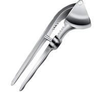 VILLCASE Presse-ail Manuel Alliage Aluminium Compact Résistant Corrosion Écrase Ail sans Fuite Accessoire Cuisine Pratique et Léger Facile à Utiliser Main