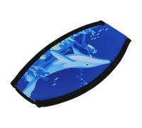 VILLCASE Protection Néoprène pour Sangle de Masque de Plongée Housse Confortable et Ajustable pour Lunettes de Snorkeling et Plongée Apnée Accessoire Anti-Casse et Protection Cheveux