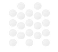 VILLCASE Protection Transparente Étui Lisse et Solide pour 55mm Badge Rond en Pvc pour Protéger Lot de 20 Pièces Badge Fragile pour Souvenirs