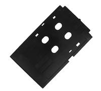 VILLCASE PVC Card Printer Tray pour Impression Id Plateau Réutilisable Pratique pour Imprimantes PVC
