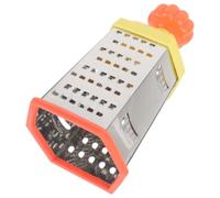 VILLCASE Râpe à Légumes à 6 Faces en Acier Inoxydable Multifonctionnelle avec Décor Citrouille pour Usage Cuisine Domestique