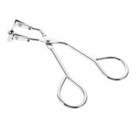 VILLCASE Recourbe-Cils en Acier Inoxydable Anneau Antidérapant Noir Mini Taille Accessoire de Maquillage Professionnel pour Femmes Outil Précis pour Recourber les Cils au Quotidien