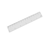 VILLCASE Règles en Plastique Transparent Kit Pratique 15 Cm Ensemble de 4 Équerre et Rapporteur et pour Fournitures Scolaires Usage Scolaire