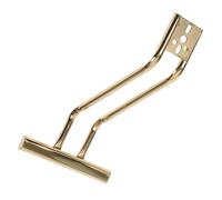 VILLCASE Repose-pieds Robuste pour Fauteuil de Salon en Acier Inoxydable, Pédale Stable Surélevée Compatible Fauteuil Coiffure, Accessoire Pratique pour Salon de Coiffure, Confortable