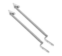 VILLCASE Ressort Facile à Installer de Support de Trappe de Bateau en Acier Inoxydable Argenté Solide, Pack de 2 Pièces pour Usage Professionnel et Bricolage