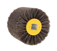 VILLCASE Roue de Polissage en Crin de Cheval Brosse Rotative Outil de Réparation pour Meubles Sculpture Polisseuse Perceuse à Roue Tampon Usage Professionnel et Domestique