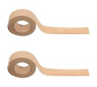 VILLCASE Ruban Adhésif Activé par L'Eau pour Encadrement 2 Pcs Ruban Gommé Kraft 25 CM X 10 M Adhésif Étanche pour Peinture Aquarelle et Décoration Artistique