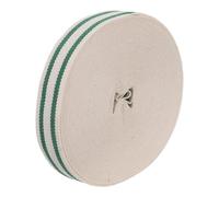 VILLCASE Ruban Coton à Rayures, Ruban Présent en Coton, Toucher Doux, Couleur Vive, Présent et Décoration de Fête, Noël, Fête des Mères