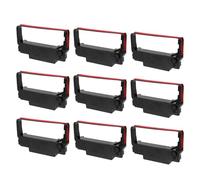 VILLCASE Ruban Encreur en Nylon Résistant la Chaleur pour Caisse Enregistreuse, Pack de 24 Pièces Ruban Abs Solide, pour Situations Professionnelles