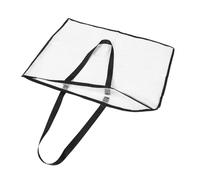 VILLCASE Sac de Rangement Transparent pour Affiches avec Poignée et Fermeture Éclair Organisateur Portable pour Œuvres Art Dossiers et Posters Grand Format pour Étudiants et Artistes