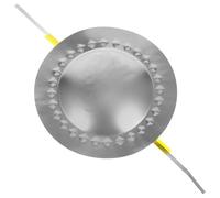 VILLCASE Schéma du Tweeter Audio Voiture 38,5 Mm Bobine Mobile en Titane Diaphragme Plat Rond 1 Pièce, Composant de Remplacement pour Haut-Parleur, Compatible Autoradio, Réparation Audio