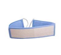 VILLCASE Serviette de Bain Longue en Éponge Naturelle de Luffa Bleu Poignées Ergonomiques, Facile à Suspendre, pour Gommage Dos et Soins Corporels