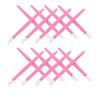 VILLCASE Set de 50 Outils de Manucure en Plastique Multifonctionnels pour Nail Art, Stylo Applicateur Précis pour Salon de Manucures, Pousse-cuticules et Pose de Pierres Décoratives