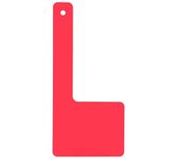 VILLCASE Signal Rouge Accessoire Moderne en Acrylique Forme Robuste et Rotation Fluide pour Remplacement Facile pour Boîte aux Lettres en Extérieur
