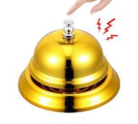 VILLCASE Sonnette de Service Classique Légère avec Clair pour Restaurant Hôtel Réception Comptoir