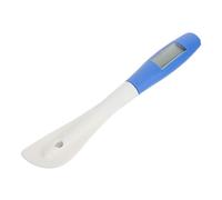 VILLCASE Spatule Thermomètre à Bonbons Silicone Thermomètre Numérique Température pour Cuisson Bbq Chocolat et Sauce Bleu Batterie Non Incluse