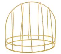 VILLCASE Structure Métallique Petite Taille pour Fabrication de Couronnes Asiatiques Anciennes, Cadre de Couronne en Métal Électrolytique Doré Imitation, Accessoire DIY Coiffes Hanfu,