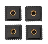 VILLCASE Support de Griffe pour Appareil Photo Adaptateur de Flash 1/4 Pouce 4 Pièces Compatible Caméra Solide Pratique Accessoire Photographique