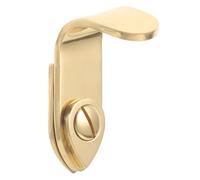 VILLCASE Support de pouce en métal pour saxophone alto, ensemble de quatre repose-pouces droits adaptés aux saxophonistes, remplacement facile pour performances prolongées