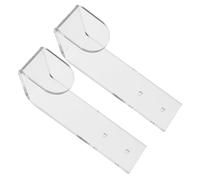 VILLCASE Support Mural pour Clavier en Acrylique 2pcs, Rangement | Clavier Gaming et Usage Bureau, Installation Facile, Optimise L’espace, Lot de Deux Pièces
