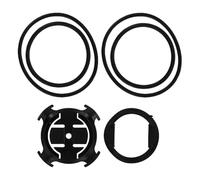 VILLCASE Support pour Compteur de Vélo Solide en Abs et Silicone Léger avec Fixation par Sangle, Compatible pour Vélos de Route et VTT
