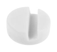 VILLCASE Support pour Téléphone de Bureau en Marbre Véritable Blanc Étoilé, Base Stable Décorative, Compatible Smartphones, la Cuisine, Salon et Bureau, Support Polyvalent pour Smartphone