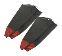 VILLCASE Surmanches Imperméables Extra Longues en Caoutchouc Protection Bras Cuisine et Ménage Lot de 2 Paires Résistantes à L’Huile Manches Étanches pour Vaisselle et Lessive