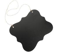 VILLCASE Tableau Mémo Mural Effaçable Double Face Petit Format, Panneau Noir Craie Réutilisable, Support Mural pour Messages et Notes, Bureau et Maison, Fournitures Scolaires Créatives