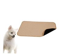 VILLCASE Tapis Absorbant pour Chien et Chat Matelas Toilette Imperméable et Lavable Alèse Réutilisable pour Chiot Couleur Beige Protection Absorbante