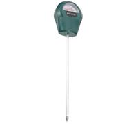VILLCASE Testeur de Ph du Sol Professionnel pour Jardinage Extérieur, Mesure Précise Sonde Unique en Plastique et Métal, pour Sols Agricoles