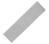 VILLCASE Tissu de Rechange pour Chaise Longue Pliante d'Extérieur, Tissu Respirant et Résistant pour Fauteuil de Jardin, Facile à Nettoyer, Blanc et Gris, pour Balcon et Camping
